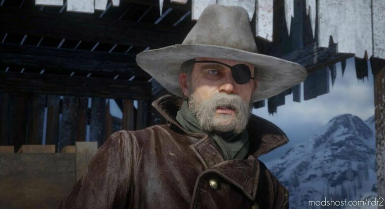 RDR2 Effect Mod: Unused Eyelap For 1907 Scar EYE Micah Bell (Featured)