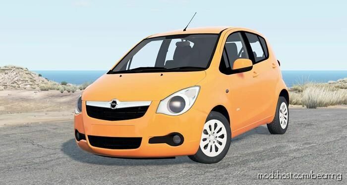 BeamNG Opel Car Mod: Agila 1.2 (B) 2008 (Featured)