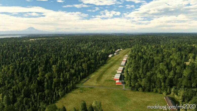 MSFS 2020 United States Mod: 2S1 – Vashon Municipal Airport (Vashon, Washington) (Featured)