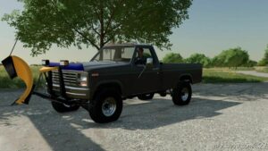 FS22 Ford Car Mod: 84 Ford F250 Farm Truck (Image #2)