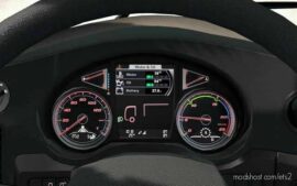 ETS2 DAF Interior Mod: XF Euro 6 Board Computer V2.4 1.43 (Featured)