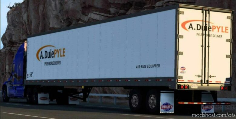 ATS Trailer Mod: Ownable VAN Utility 4000 D 1.43 (Featured)