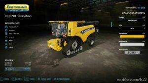 FS22 NEW Holland Combine Mod: CR 10.90 Pack Black Lady (Image #2)