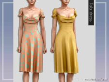 Sims 4 Female Clothes Mod: Tala Dress (Featured)