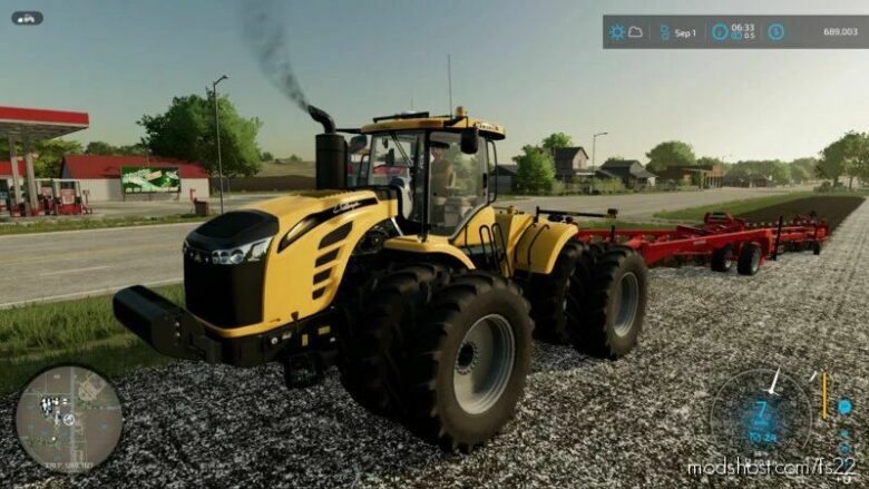 FS22 Caterpillar Tractor Mod: Challenger MT900E (Featured)