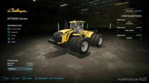 FS22 Caterpillar Tractor Mod: Challenger MT900E (Image #2)