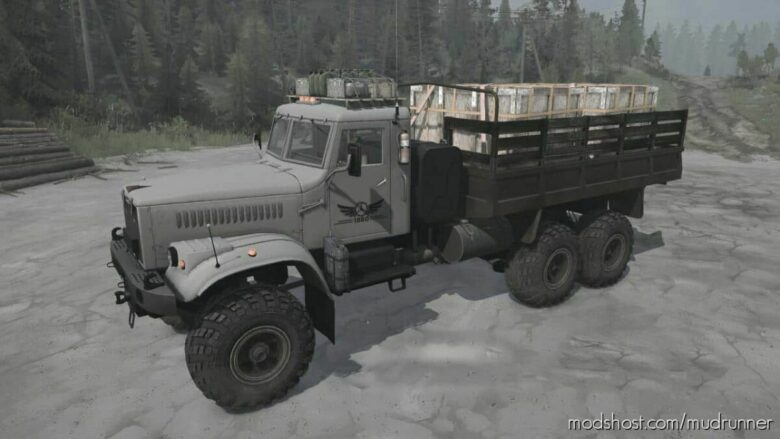 MudRunner Kraz Mod: -255B Truck V23.01.22 (Featured)