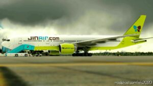 MSFS 2020 777-200ER Livery Mod: JIN AIR Cs777-200Er (Image #2)