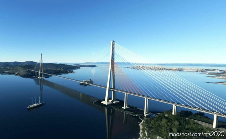 MSFS 2020 Russia Scenery Mod: Vladivostok Bridges (Featured)