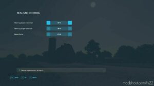 FS22 Script Mod: Realistic Steering (Image #2)