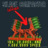 FS22 Cultivator Mod: Crazy Silage Compactor (Featured)