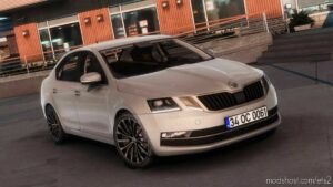 ETS2 Skoda Car Mod: Octavia 2018 V1.01 1.43 (Featured)