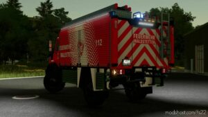 FS22 Mercedes-Benz Vehicle Mod: Schlingmann Unimog TLF3000 (Image #2)