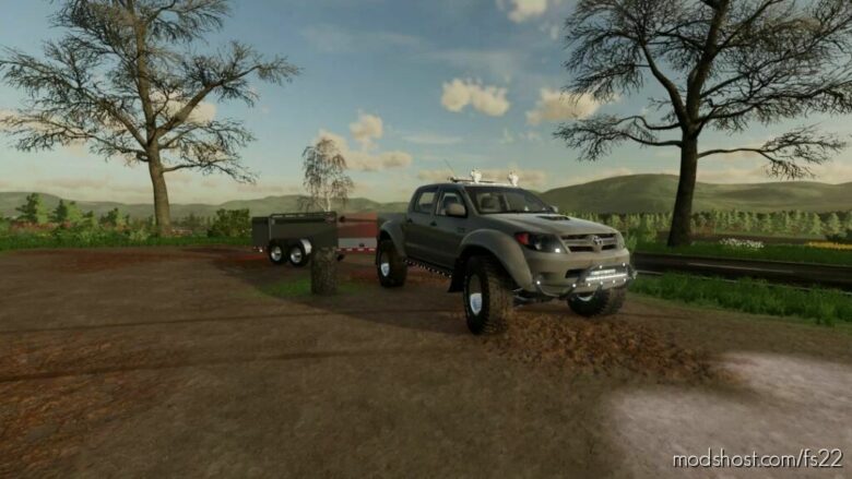 FS22 Car Mod: Toyota Hilux (Featured)