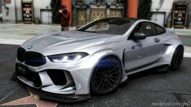 GTA 5 BMW Vehicle Mod: M8 Coupe Prior Design (Featured)