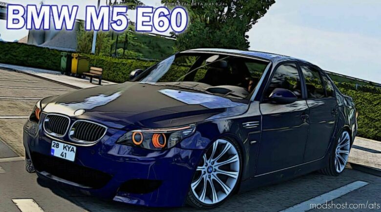 ATS BMW Car Mod: 5-Series E60 M-Tech + Interior V3.0 1.43 (Featured)