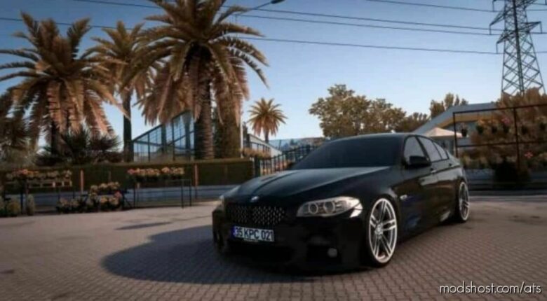 ATS BMW Car Mod: 5 Series F10 M-Sport + Interior V3.0 1.43 (Featured)