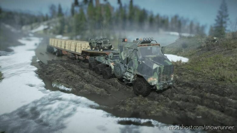 SnowRunner Truck Mod: Dragon Wagon V1.6 (Featured)