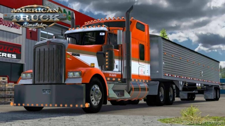 ATS Kenworth Truck Mod: Cttm Kenworth W900L Flatglass (Featured)