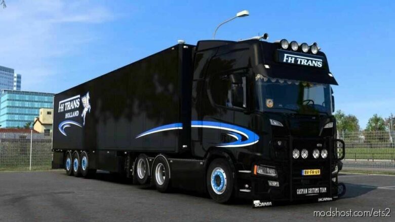 ETS2 Scania Truck Mod: FH Trans 1.43 (Featured)