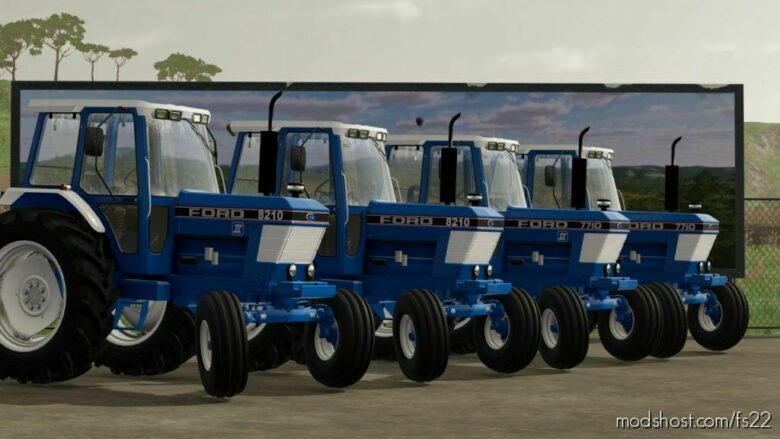 FS22 Ford Tractor Mod: 10 Series Large (Featured)