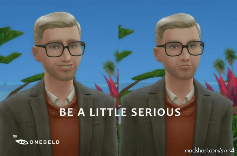 Sims 4 Mod: BE A Little Serious (Featured)