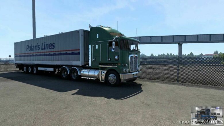 ETS2 Kenworth Truck Mod: K200 V14 HCC Edit (BSA Revision) 1.43 (Featured)