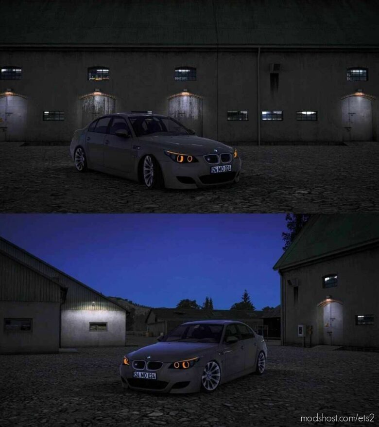 ETS2 BMW Car Mod: M5 E60 FIX 1.43 (Featured)