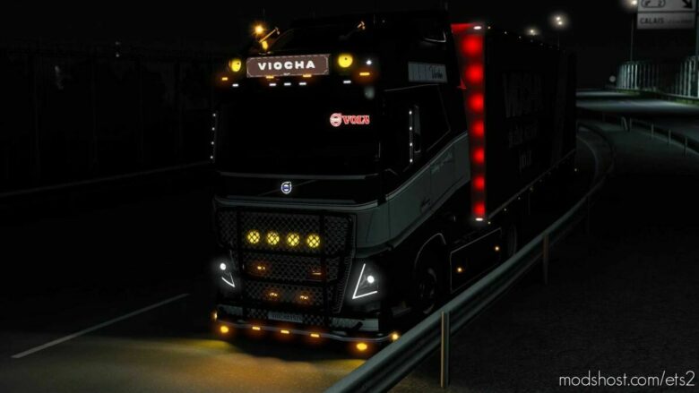 ETS2 Part Mod: NEW LED Lights For Trucks By Niksarli 1.43 (Featured)