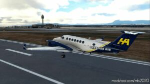 MSFS 2020 8K Livery Mod: King AIR 350 – Harbour AIR (Image #2)