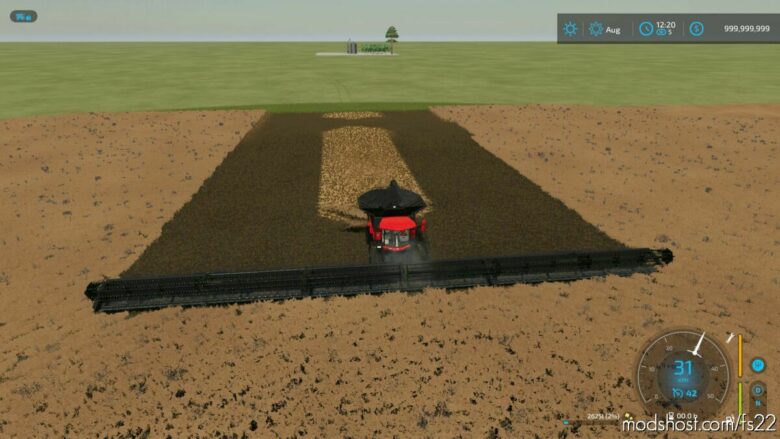 FS22 Header Mod: Powerflow 36M (Featured)