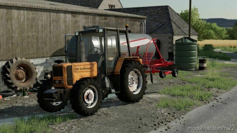 FS22 Renault Tractor Mod: 103-54 (Featured)