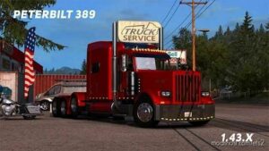 ETS2 Peterbilt Truck Mod: 389 V2.4 (Featured)