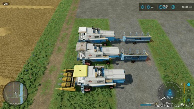 FS22 Fortschritt Combine Mod: E512 Pack (Featured)