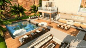 Sims 4 Mod: Modern Family House – NO CC (Image #2)