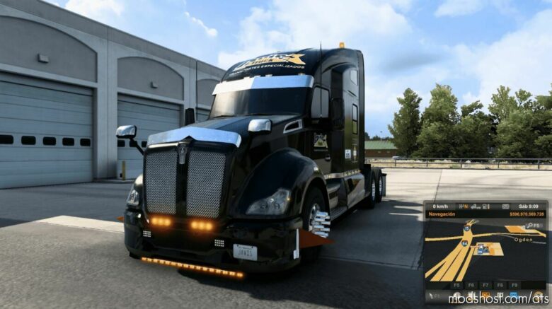 ATS Kenworth Part Mod: T680 Modificado V1.3 1.43 (Featured)