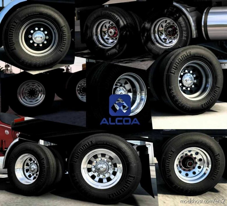 ETS2 Part Mod: Alcoa Rims Pack 1.43 (Featured)