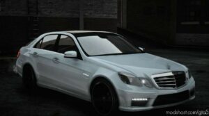 GTA 5 Mercedes-Benz Vehicle Mod: Mercedes Benz E63 AMG 2011 2.2 (Image #5)