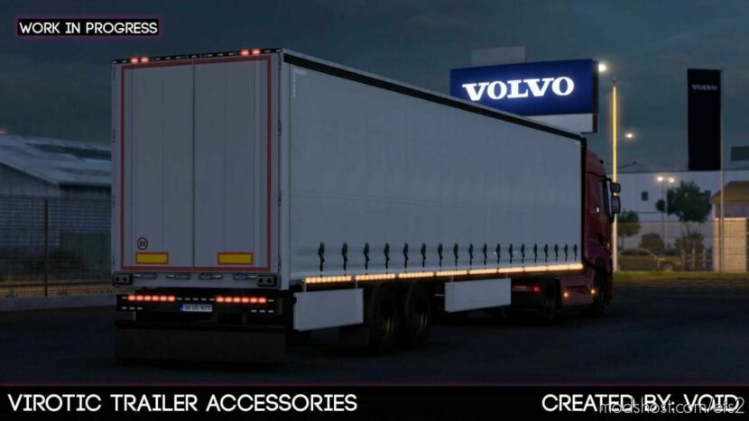 ETS2 Mod: Virotic Trailer Accessories V1.1 By Void 1.43 (Featured)