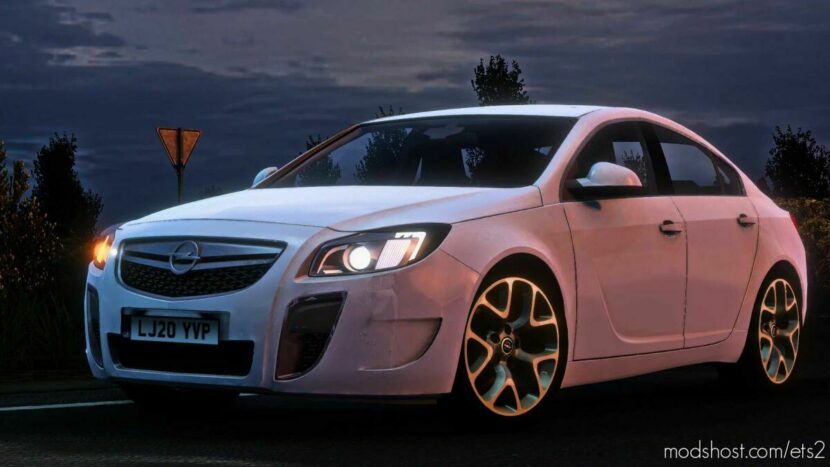 ETS2 Opel Car Mod: Insignia OPC G09 2009 V2.1 1.43 (Featured)