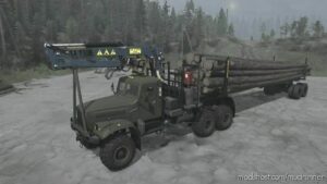 MudRunner Kraz Mod: -255B Truck V07.02.22 (Featured)