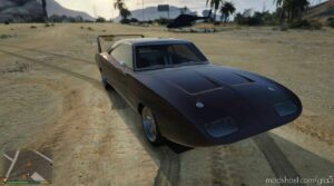 GTA 5 Vehicle Mod: Charger Daytona 69 From Fast And Furious 6 0.4 (Image #2)