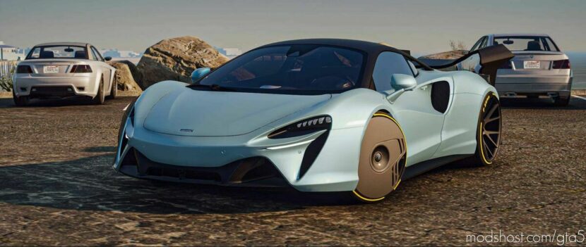 GTA 5 Vehicle Mod: 2022 Mclaren Artura Wide Body (Featured)