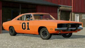 FS22 Car Mod: 1969 Dodge Charger (Image #4)