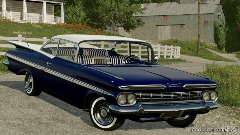 FS22 Car Mod: 1959 Chevrolet Impala (Featured)