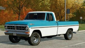 FS22 Ford Car Mod: 1972 Ford F100 Series (Image #3)