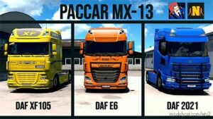 ETS2 DAF Mod: Kriechbaum Paccar MX13 Sound UPD 13.02.22 V2.3 (Featured)