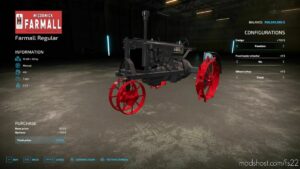 FS22 Tractor Mod: Farmall Regular (Image #3)