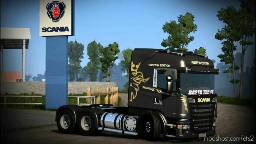 ETS2 Scania Truck Mod: R440 Griffin Edition 1.43 (Featured)