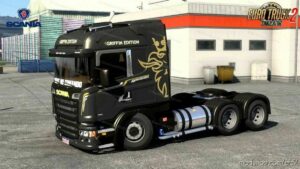 ETS2 Scania Truck Mod: R440 Griffin Edition 1.43 (Image #3)